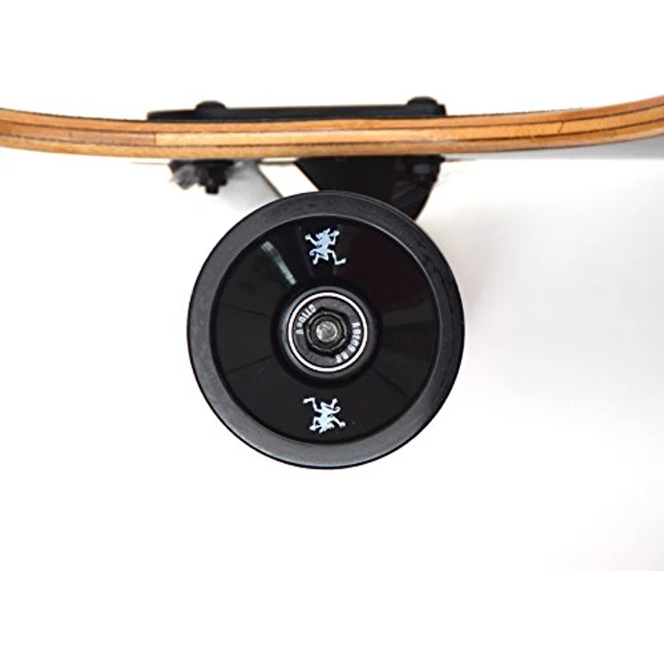 Apollo Longboard Samoa Special Edition Komplettboard mit High Speed ABEC Kugellagern inkl. Skate T-Tool, Drop Through Freeride Skaten Cruiser Boards – Bild 3