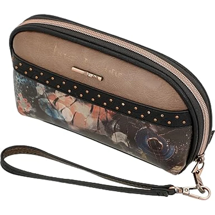 Anekke Pouch L, Federmäppchen mit hochwertiger Materialverarbeitung und Fächeraufteilung, schwarz, 19 x 12 x 5 cm – Bild 5