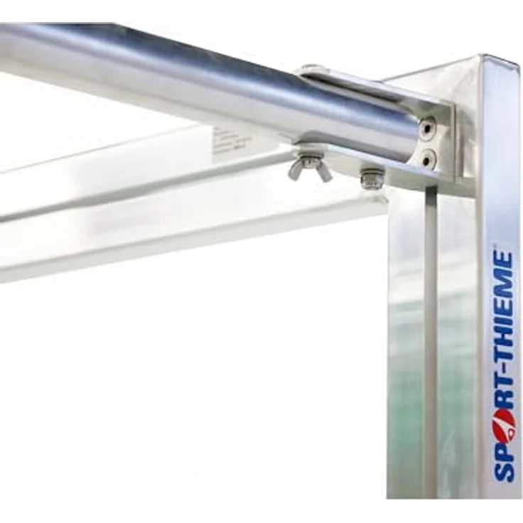 Sport-Thieme Mini-Fußballtor Training | Aluminium-Tor mit Polypropylen-Netz | Flexibel positionierbar | 80x40 mm Bodenrahmen | Rundrohr Netzbügel | Anklappbar – Bild 5