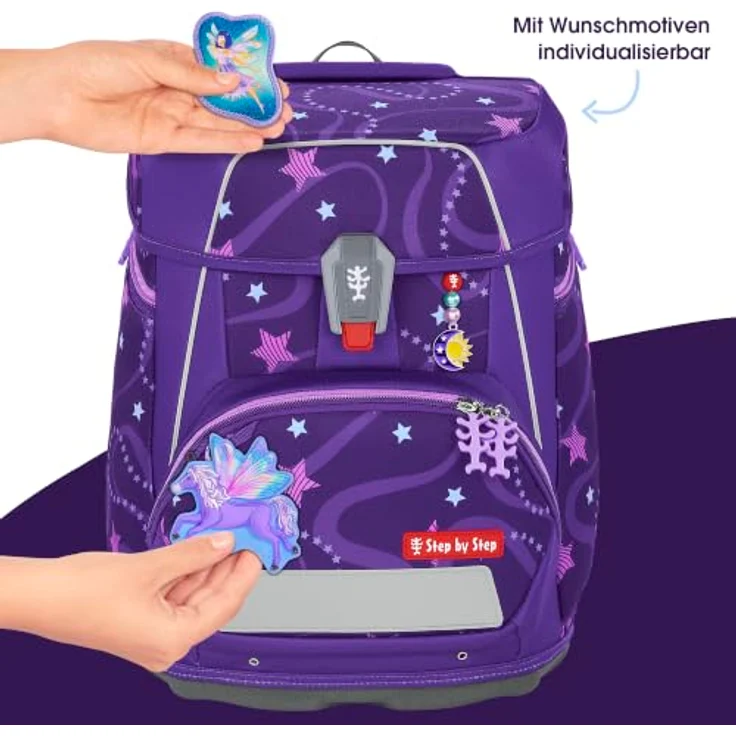 Step by Step Schulranzen SPACE Schulranzen-Set, Mehrfarbig mit praktischem Design und ausreichend Stauraum – Bild 7