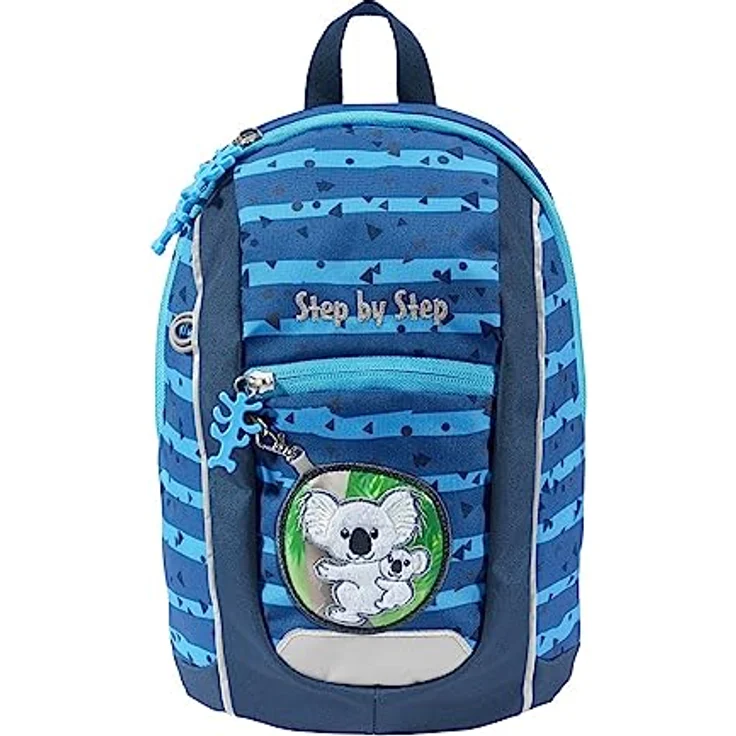 Step by Step KIGA Mini Kinderrucksack 30 cm, blau, aus 100% PET, Koala Coco Design, Maße 11 x 20 x 30 cm – Bild 7