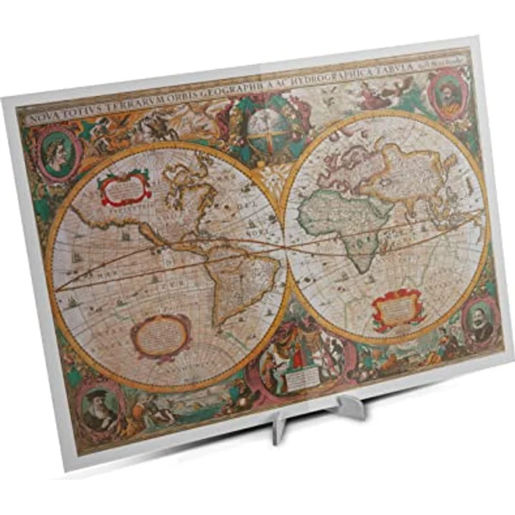 Clementoni Old Map 1000-Puzzle, 70 x 50 cm, hergestellt in Italien, Unterhaltung für Erwachsene – Bild 3