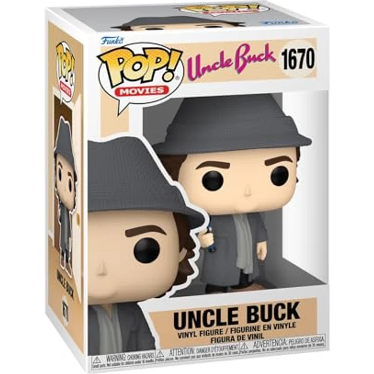 Funko Pop! Movies: Uncle Buck #1670, Vinylfigur ca. 9 cm, in Fensterbox – Bild 1