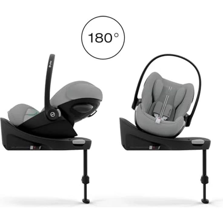 Cybex Cloud G3 i-Size Plus Babyschale, sicherer Transport für 0-13 kg, Stone Grey – Bild 3
