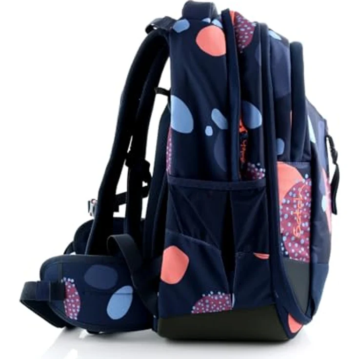 Satch Schulrucksack satch match, robuster und erweiterbarer Rucksack aus 100% recyceltem, wasserabweisendem Polyester, ergonomisches Design – Bild 9