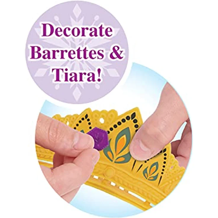 Just Play Disney Frozen 2 Anna Frisierkopf Deluxe 30cm mit 18 Zubehörteilen für Styling-Spaß, ab 3 Jahren, 32801 Merhfarbig – Bild 4