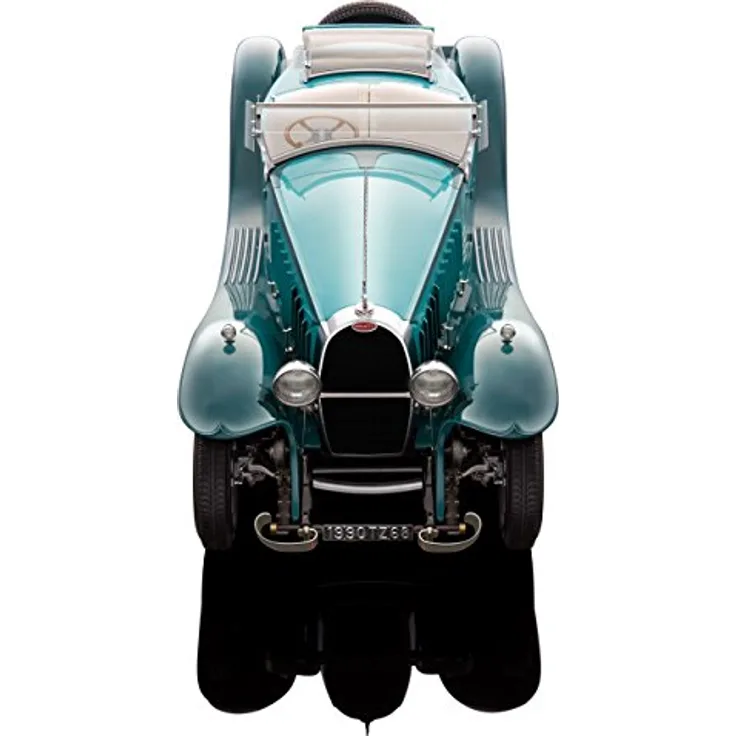 Bauer Exclusive Bugatti Royale Roadster Esders 1932: Originalgetreues, Hochwertiges Modellauto 1: 18, mit Türen und Motorhaube zum Öffnen, Fertigmodell, grün (1990TZ68)