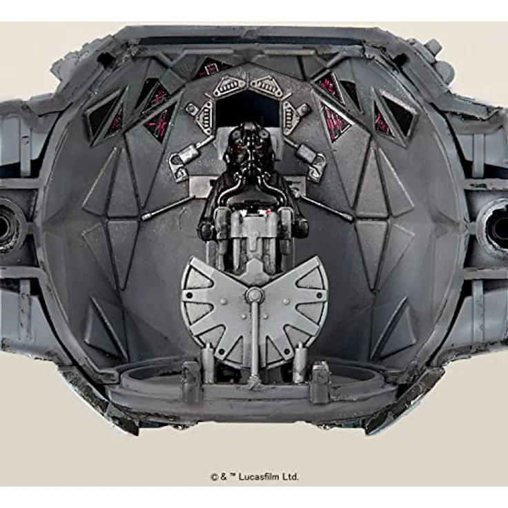 Revell Modellbausatz I BANDAI TIE Interceptor I Detailreicher Star Wars Bausatz I Maßstab 1:72 I für Kinder und Erwachsene ab 13 Jahren – Bild 4