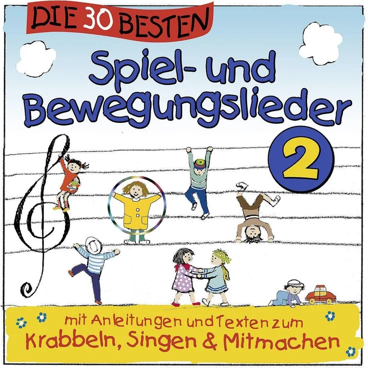 Universal Music GmbH Hörspiel Lamp & Leute - Die 30 besten Spiel- und Bewegungslieder 2, CD mit Bewegungsanleitungen und Textheft