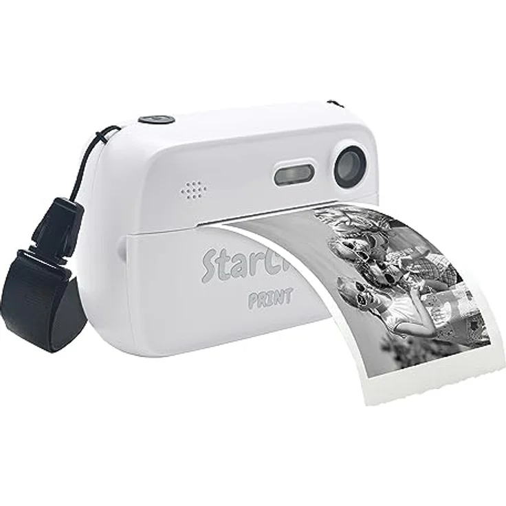 Lexibook Starcam Print (DJ150), Sofortdruck-Kamera mit 12 MP, SD-Karte und Fotopersonalisierung, inkl. 3 Rollen Thermopapier und 170 3D-Stickern – Bild 2