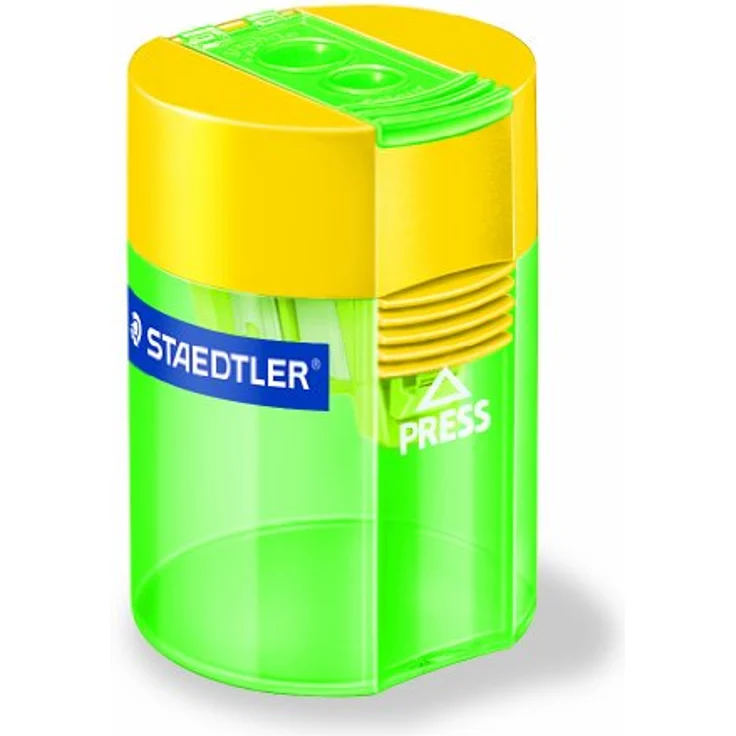 Staedtler Spitzer Bunt mit Reservoir, Kunststoff, 10 Stück, zwei Öffnungen – Bild 4