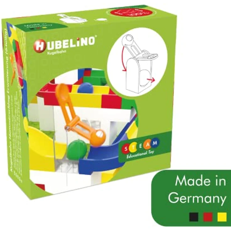 Hubelino 420657 Kugelbahn Hammerschlag Erweiterung (6-teilig) – Bild 6