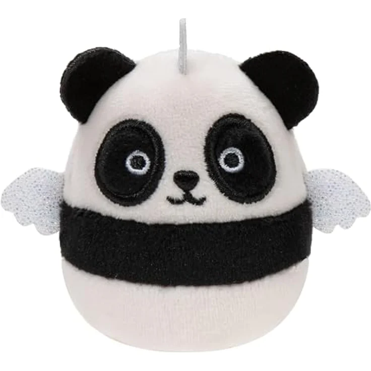 Squishville SQM0509-6er Pack Schwarz-Weiß Squad, superweiche Mini-Squishmallows, 5cm Plüschfiguren – Bild 5