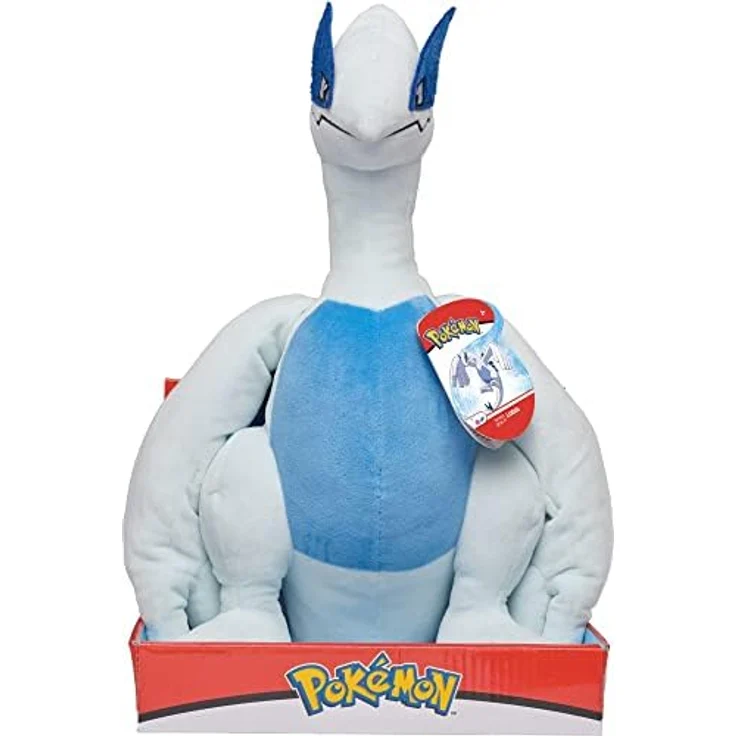 Pokemon Kuscheltier XXL Lugia 30 cm Plüschtier – Neue 2023 Plush - Offiziell Lizenziertes Spielzeug – Bild 3