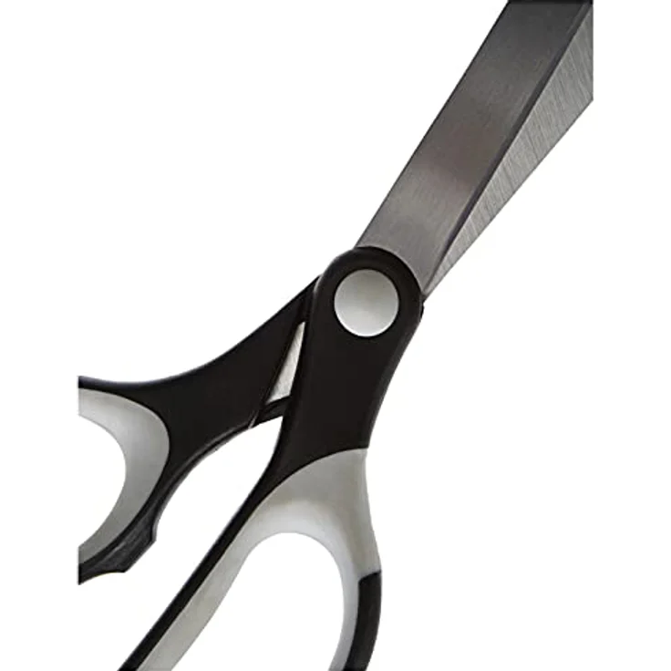 LEITZ Titan Papierschere 260mm, Qualitätsschere mit ergonomischen Soft-Grip Griffen und ultrascharfen titanbeschichteten Klingen, schwarz – Bild 3