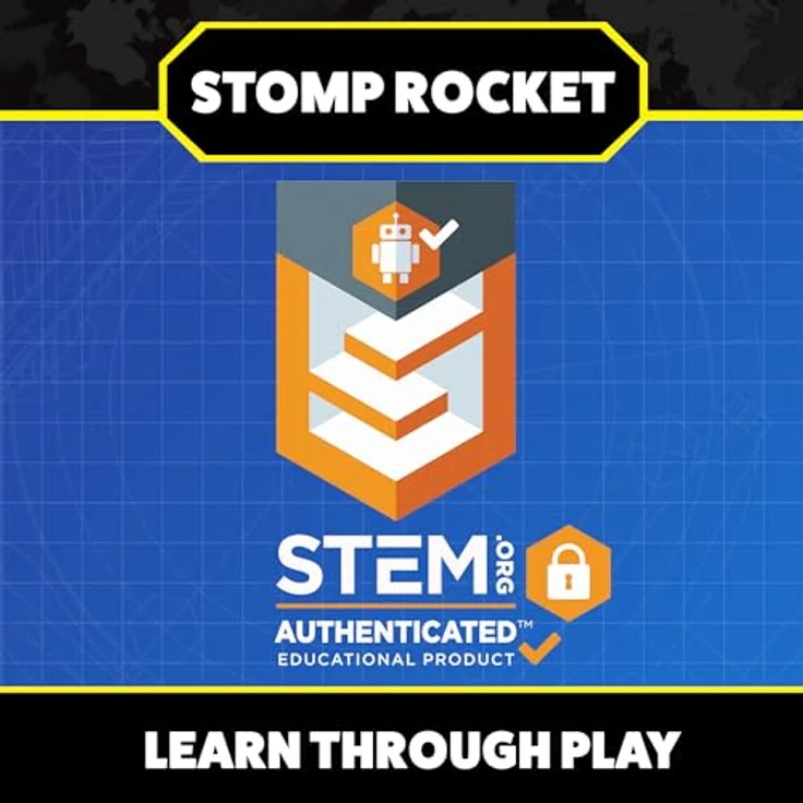 No Name NASA Collection Stomp Rocket Spielzeug, luftbetriebene Raketen mit verstellbarer Startrampe und 3 Modellen (Saturn V, Raumfähre Atlantis, Artemis), für Kinder ab 3 Jahren – Bild 8