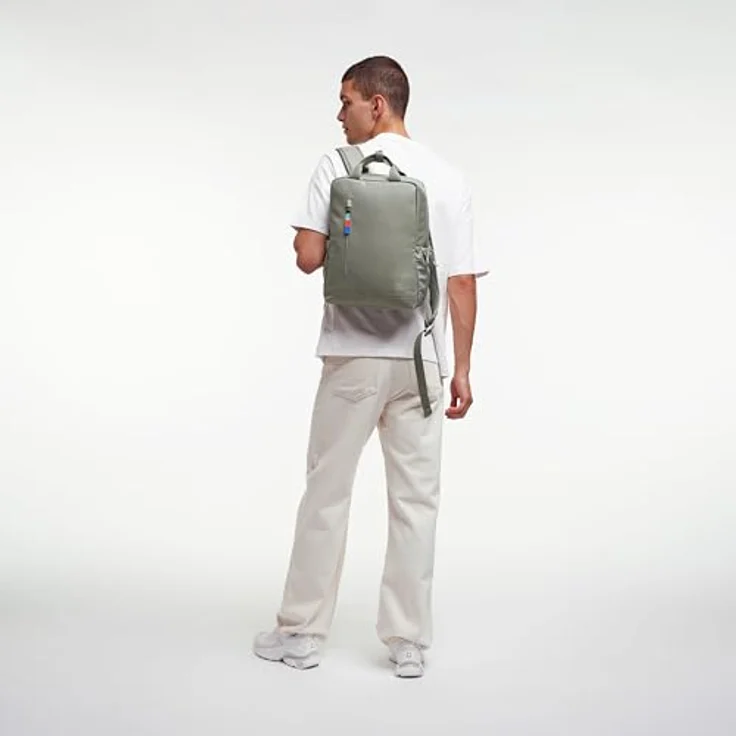 Got Bag DAYPACK 2.0, Wanderrucksack mit 11 l Volumen, ergonomischen Schultergurten und verstecktem Fach, grau – Bild 8