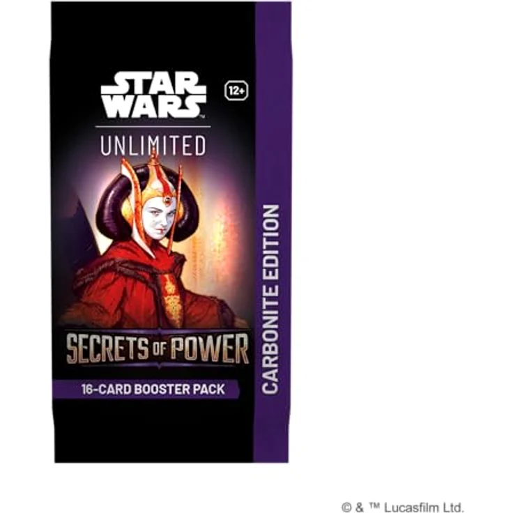 Asmodee - FFG - Star Wars: Unlimited Trading Card Game - Secrets of Power - Carbonite Booster Display mit 12 Boostern, limitierte Auflage, 16 Karten pro Booster, inklusive Prestige-Karten, geeignet für 2+ Spieler, Englisch – Bild 3