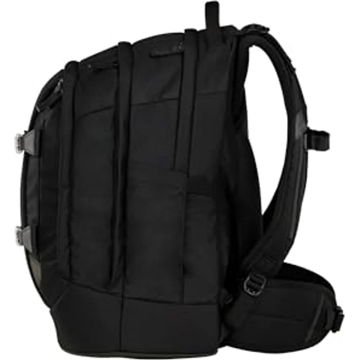 Satch Satch Pack Schulrucksack, 4-fach Frontloops für individuelle SWAPS, Nordic Black – Bild 3