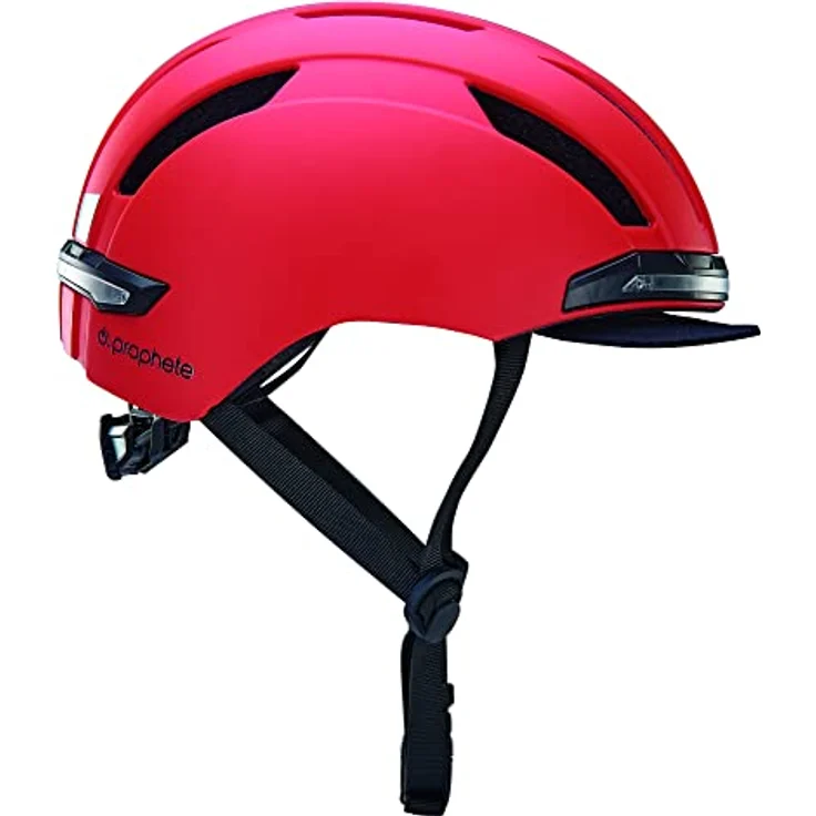 Fahrradhelm ECO Urban, rot, 52-58 cm – Bild 4