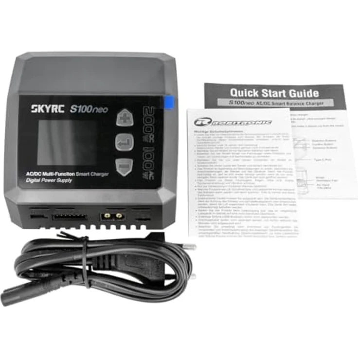 SKYRC S100NEO SMART AC/DC BATTERIELADEGERÄT, vielseitiges Akkuladegerät für ferngesteuerte Fahrzeuge – Bild 2