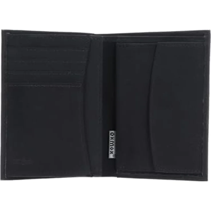 Oxmox Geldbörse New Cryptan RFID Protect Kombibörse Windrose Print Cyan Black, Kinderportemonnaie mit strapazierfähigem Design und wasserabweisendem Material – Bild 2