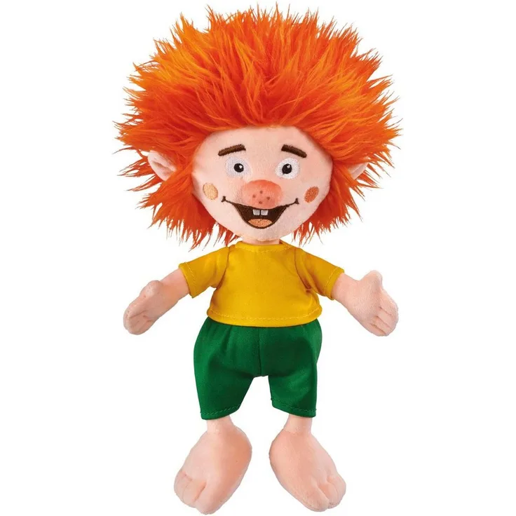 Schmidt Spiele Plüschfigur Pumuckel, Kuscheltier in Originaloptik, rot