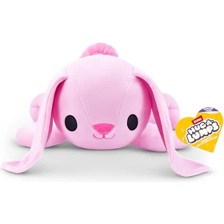 Hug-A-Lumps Bunny (Hazel), Weighted Plush Kuscheltier, 35 cm, 1.5 kg, superweicher Plüsch, braun – Bild 2