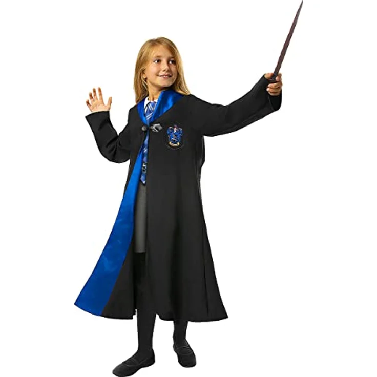 Funidelia | Ravenclaw Harry Potter Kostüm 100% OFFIZIELLE für Jungen und Mädchen Größe 5-6 Jahre - Bunt, Zubehör für Kostüm – Bild 1