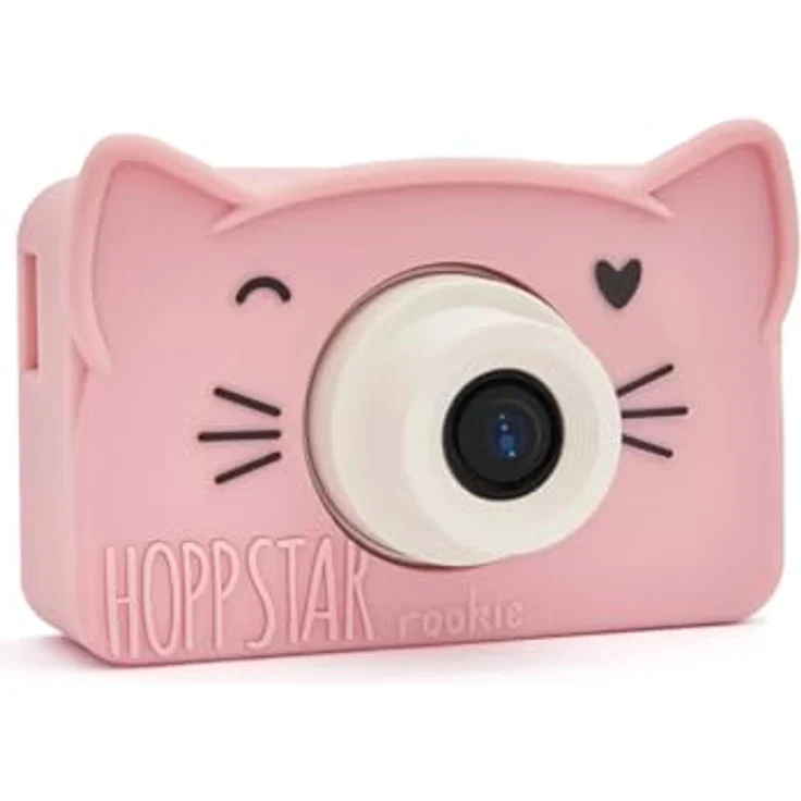 Hoppstar Rookie Digitalkamera, Kinderkamera mit 3 MP Auflösung, 16 GB Speicher, abnehmbare Silikonhülle, Fotorahmen und Fotofilter – Bild 1