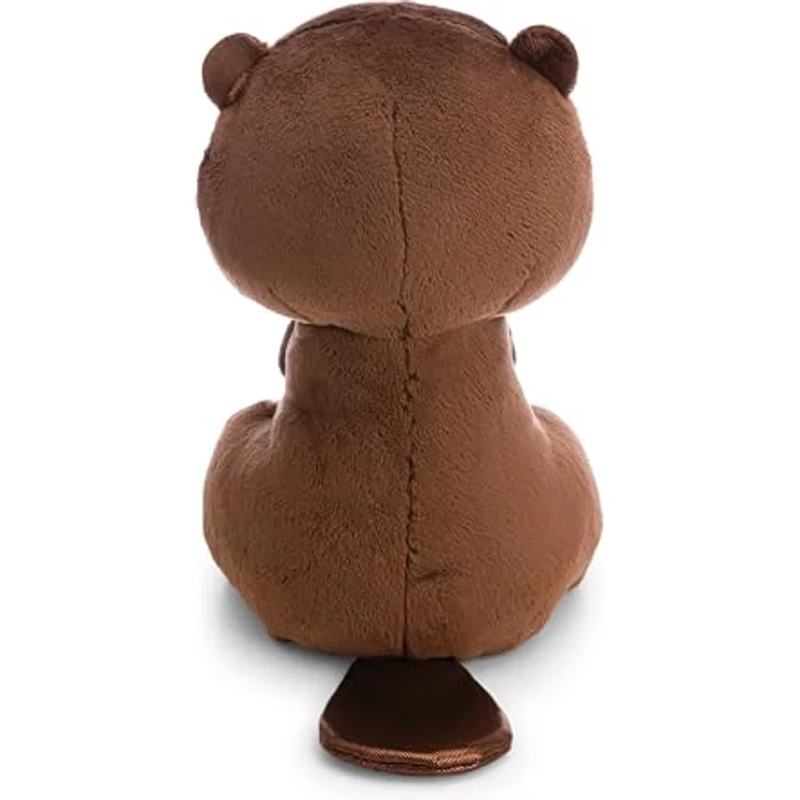NICI Kuscheltier GLUBSCHIS Biber Bobston, 25cm - braun, flauschiger Plüschkörper mit großen Glitzeraugen, ideal zum Kuscheln und Spielen, perfekte Geschenkidee für Kinder & Erwachsene | 63057 – Bild 4