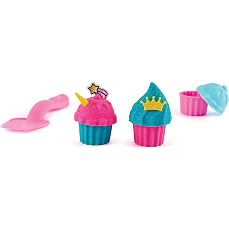 Kinetic Sand Einhorn Back Set - mit 454 g original kinetischem Sand aus Schweden und viel Zubehör für sauberes, kreatives Indoor-Sandspiel und Rollenspiel, für Kinder ab 3 Jahren – Bild 4