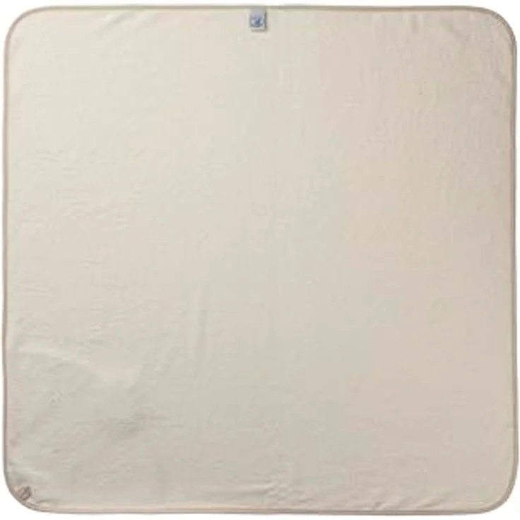 Sterntaler Kapuzen Badetuch Edda Lou, 100 x 100 cm aus uni Frottee mit Konturstickerei Entenkopf und angesetztem Schnabel, hautsympathisch und saugfähig – Bild 3