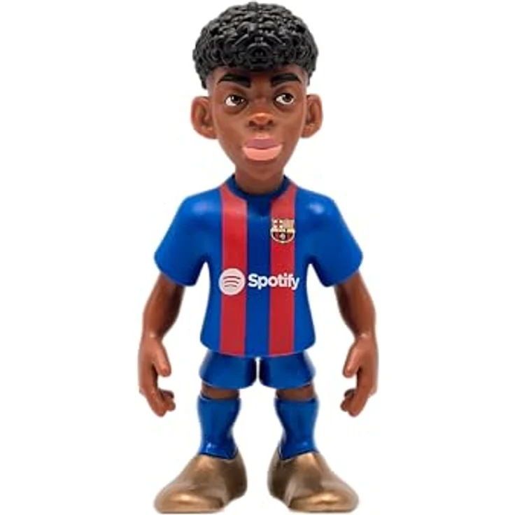 MINIX - Football Stars #190 – FC Barcelona – Lamine Yamal 27 – Sammelfigur, 12 cm - Offiziell lizenzierte Figur - PVC - 12 cm - Ausstellungsbox - Sammlerstück – Bild 1