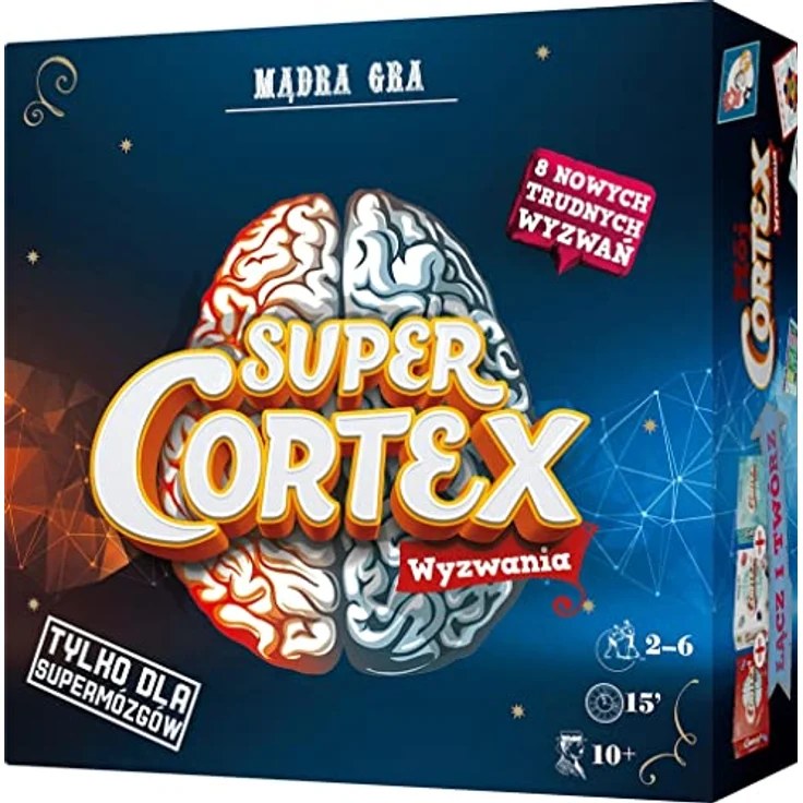 Rebel Super Cortex, Brettspiel mit 90 Denkrätseln zur Förderung von Gedächtnis und Logik – Bild 1