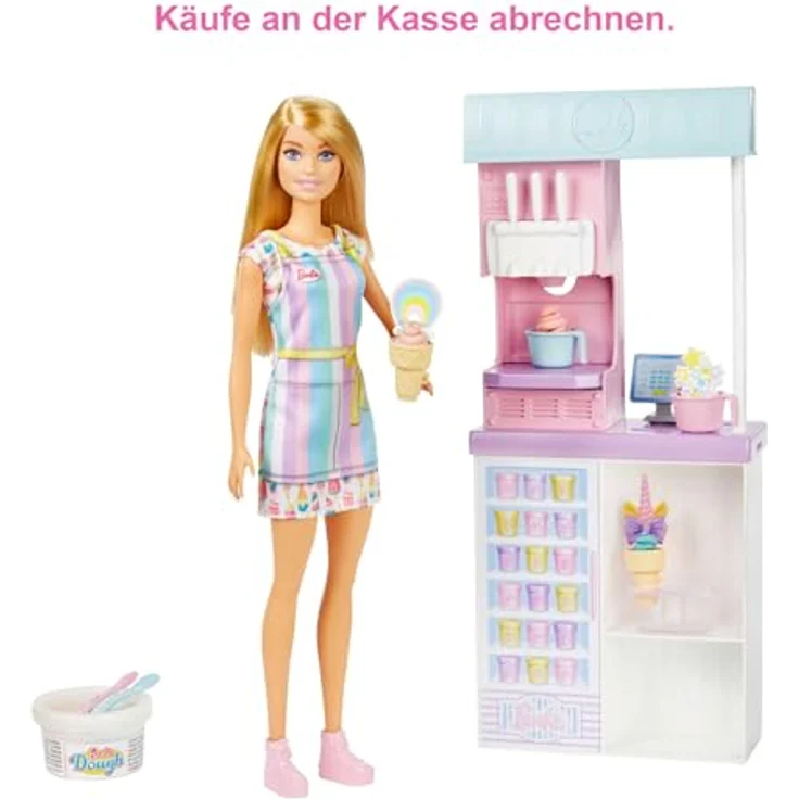 Mattel - Barbie Eisdiele mit Puppe – Bild 6