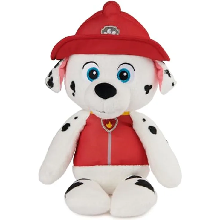 GUND PAW Patrol Schlenkerplüsch Marshall, 30 cm - hochwertiges Plüschtier aus weichem Velours-Frottee mit gestickten Augen, original im Look der TV-Serie, für Kinder ab 1 Jahr