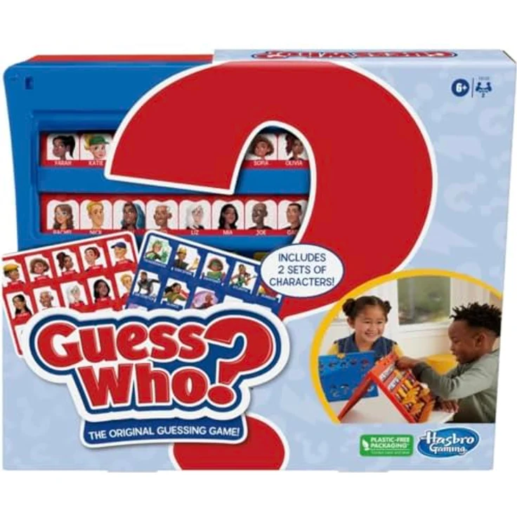 Hasbro Gaming Rate mal, wer das ist? Originelles Ratebrettspiel für Kinder, Familienspiele für 2 Spieler, Geschenke für Kinder ab 6 Jahren – Bild 3