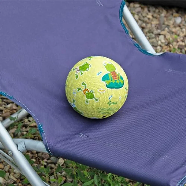 sigikid 43087 Frosch Kautschukball-12, grün, 12 cm – Bild 5