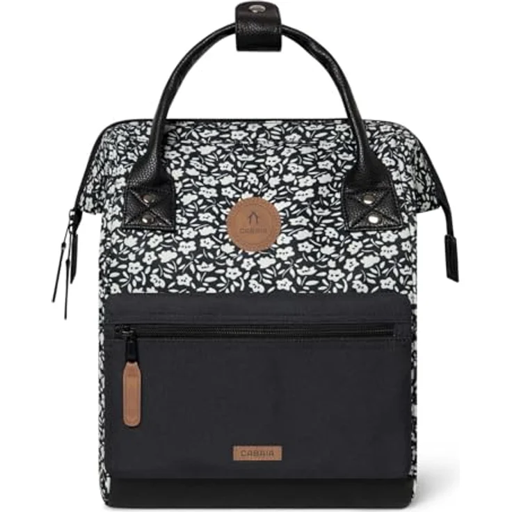 Cabaia Adventurer All Over Small Kinderrucksack, 32 cm, grau, 100% Nylon, 23 x 13 x 32 cm – Bild 2