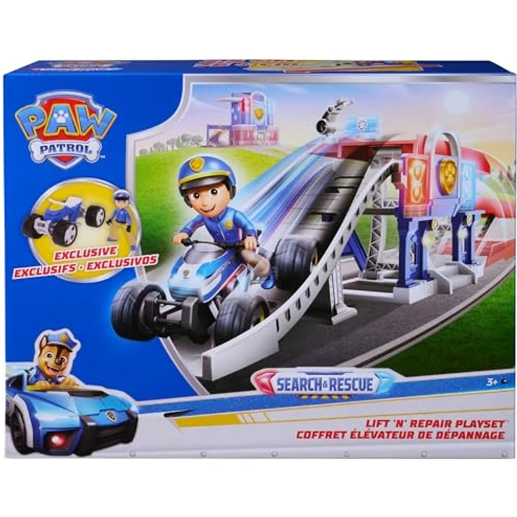 Spin Master PAW Search & Rescue - Lift & Repair Set, Spielzeugauto für kreatives Rollenspiel, mehrfarbig, für Kinder ab 3 Jahren – Bild 11