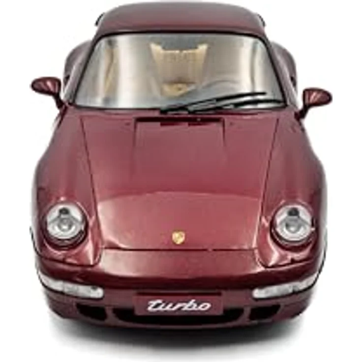 Solido 1:18 Porsche 911 (993) Turbo 1997, detailgetreues Modellfahrzeug in Silber, hochwertiger Kunststoff – Bild 8
