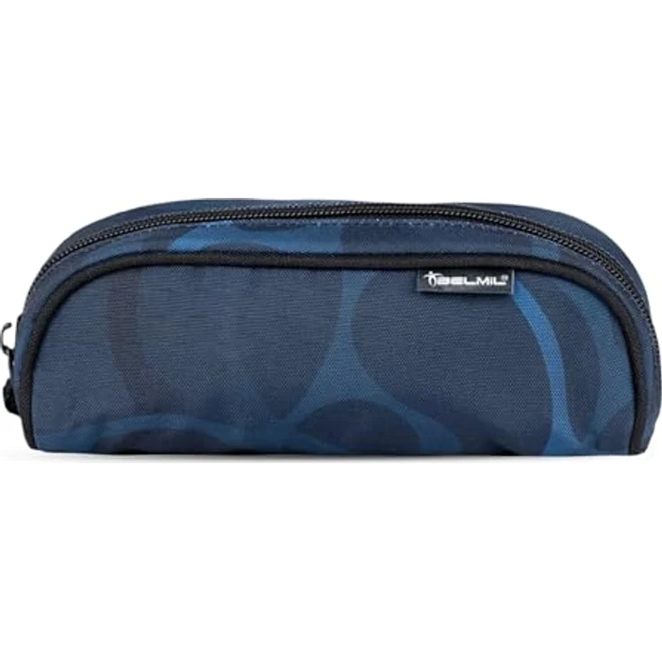Belmil Schulranzen "Compact mit Patch" 2026, 4-tlg. Set mit Magnetschloss, 19 Liter Volumen, für Jungen, Wassertiere, ergonomisch und leicht – Bild 9