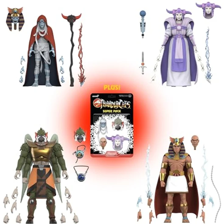 Super7 Thundercats Ultimates! Wave 15 Wizz-Ra, 18 cm detailreiche Actionfigur für Sammler – Bild 5