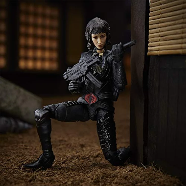 G. I. JOE Classified Series Snake Eyes Origins Baroness Figur zum Sammeln, 15 cm großes Premium Spielzeug, spezielle Verpackung, Multi – Bild 5