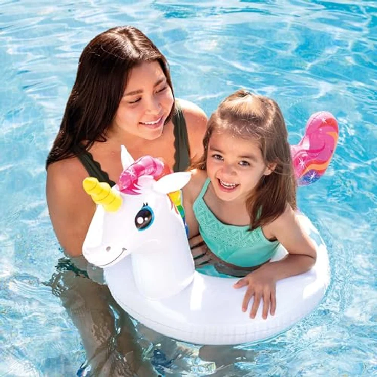 Intex Schwimmhilfe - Schwimmring mit Tierkopf, ideal für Kinder im flachen Wasser, 1 Stück – Bild 7
