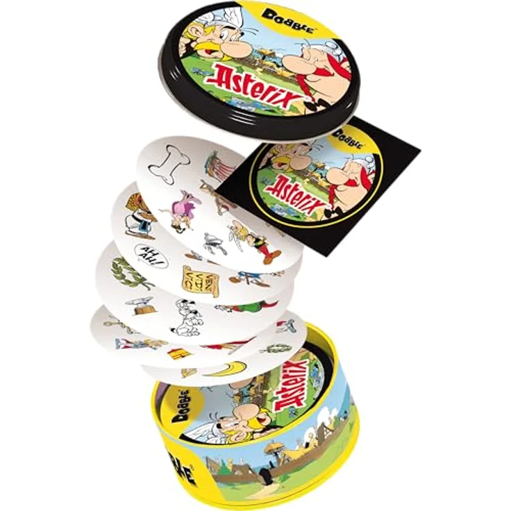 Zygomatic Dobble Asterix, Reaktionsspiel mit 55 Asterix-Karten für 2-6 Spieler, ab 6 Jahren – Bild 6