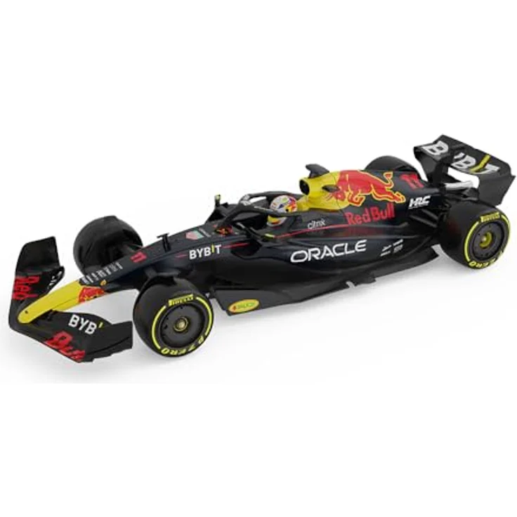 Rastar 94700 R/C 1:12 F1 Oracle Bull Racing RB18, Navy Blue/Red – Bild 3