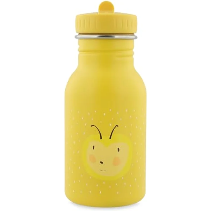 Trixie Baby Trinkflasche, Edelstahl, 350 ml, Mrs. Bumblebee (Humme), spülmaschinenfest – Bild 1