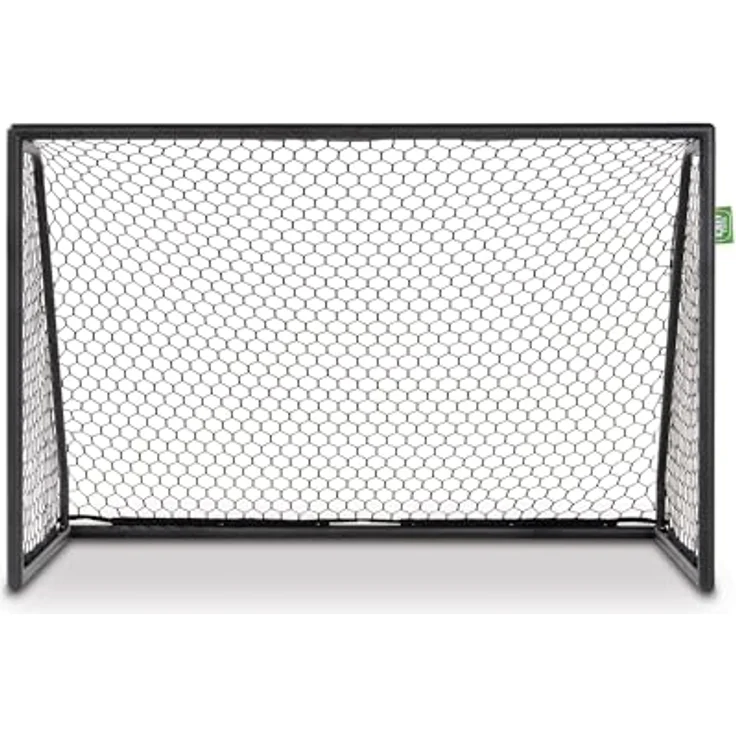 EXIT TOYS EXIT Scala Aluminium Fußballtor 180x120cm, PVC-frei und 100 % recycelbar, schwarz - Preisvergleich – Bild 1